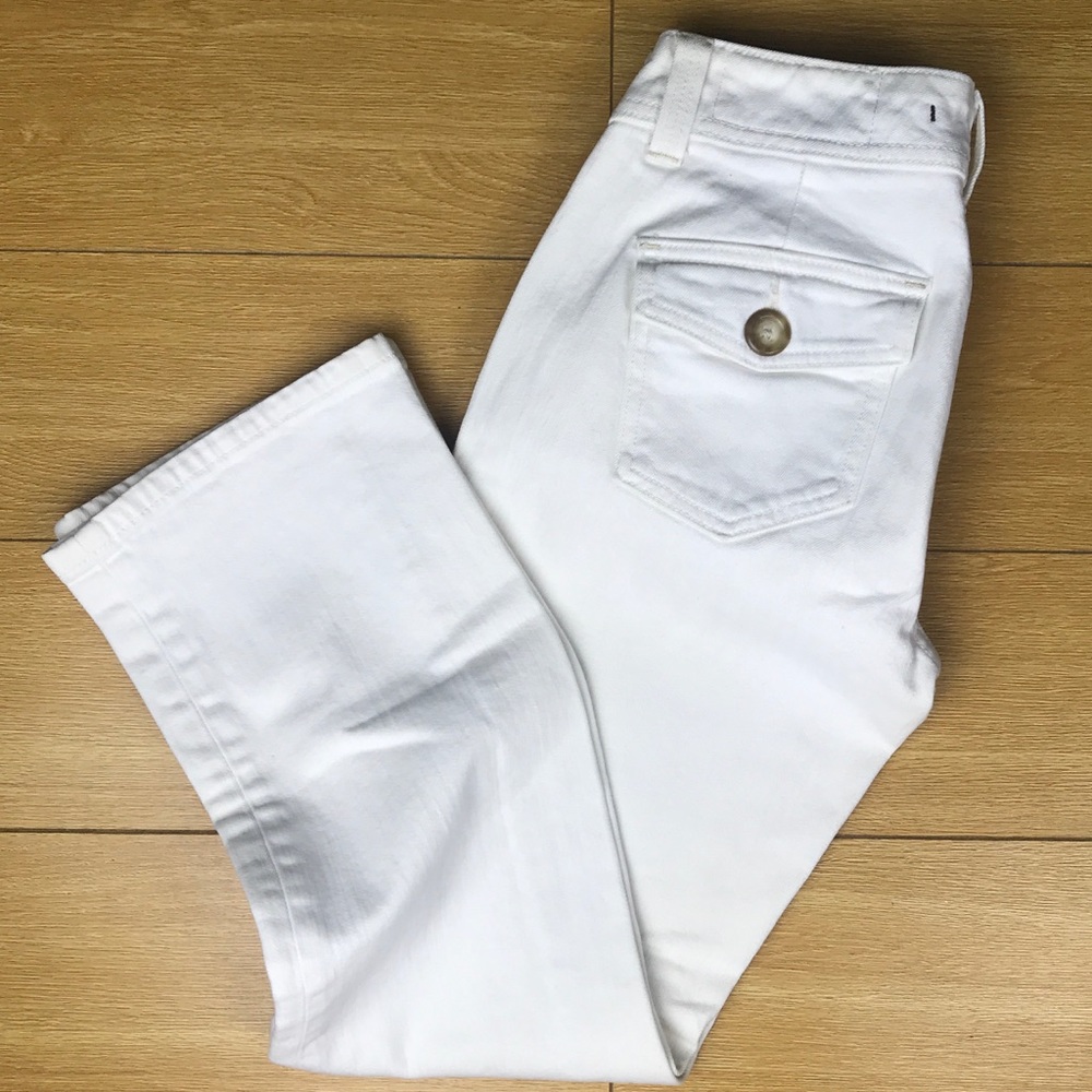 GAP 1969 Limited Edition white bootcut jeans pants